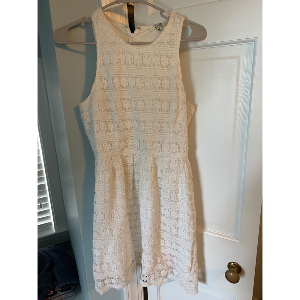White BB Dakota dress